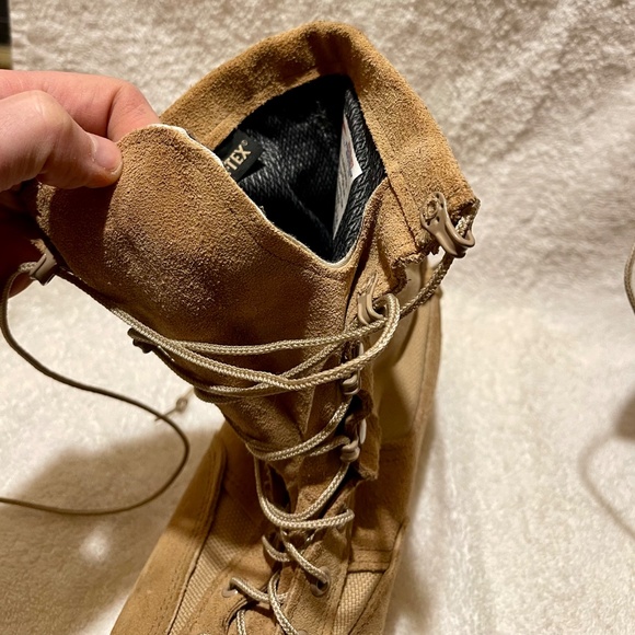 Belleville US Army Flight Combat Vehicle Crewman Boots Size 11 Regular main image 6